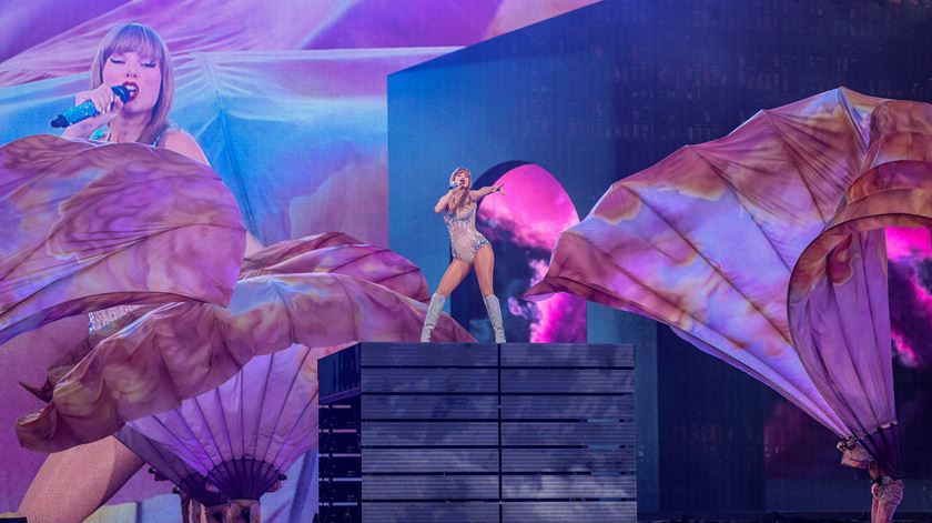 Taylor Swift performs in Lisbon. Foto: Miguel A.lopes/Lusa