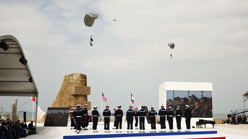 International commemorative ceremony for 80th anniversary of D-Day. Foto: Andre Pain/EPA