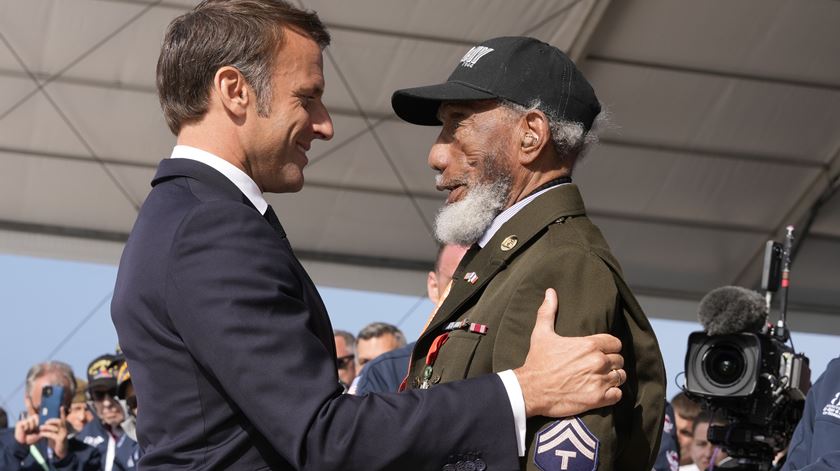 International commemorative ceremony for 80th anniversary of D-Day. Foto: Virginia Mayo / Pool/EPA