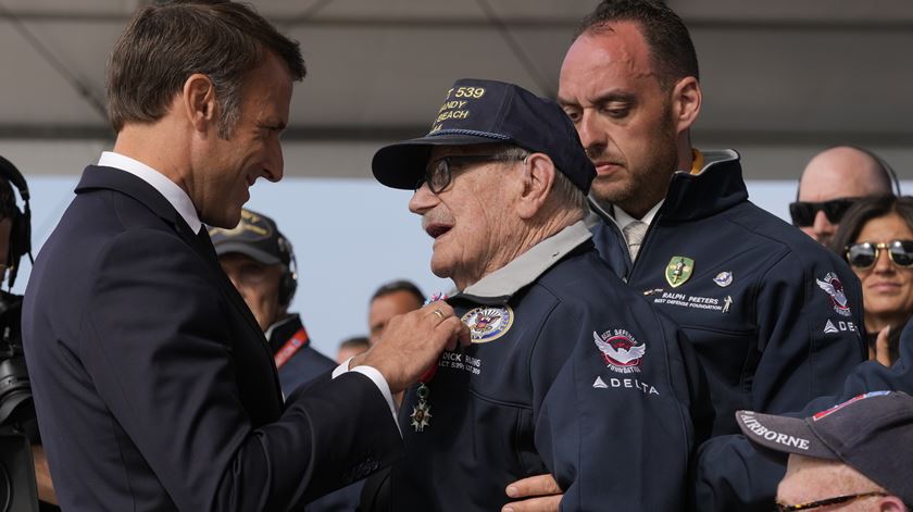International commemorative ceremony for 80th anniversary of D-Day. Foto: Virginia Mayo / Pool/EPA