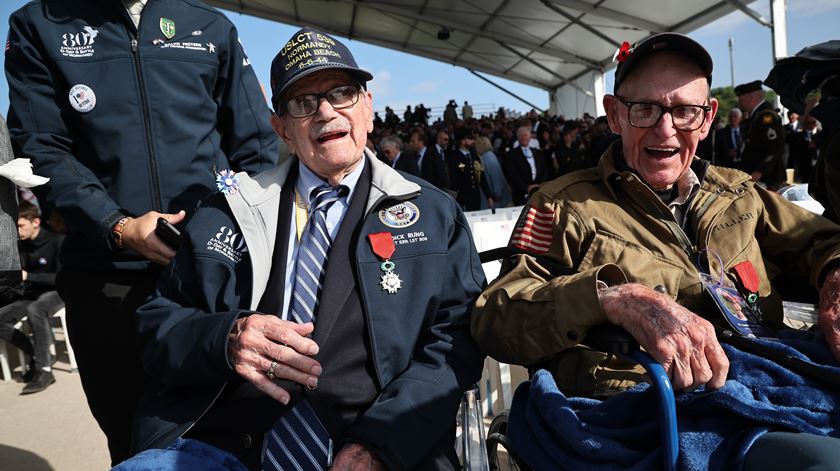 International commemorative ceremony for 80th anniversary of D-Day. Foto: Christophe Petit Tesson/EPA