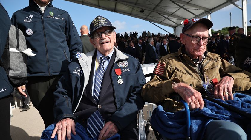 International commemorative ceremony for 80th anniversary of D-Day. Foto: Christophe Petit Tesson/EPA