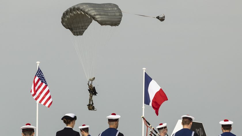 International commemorative ceremony for 80th anniversary of D-Day. Foto: Andre Pain/EPA