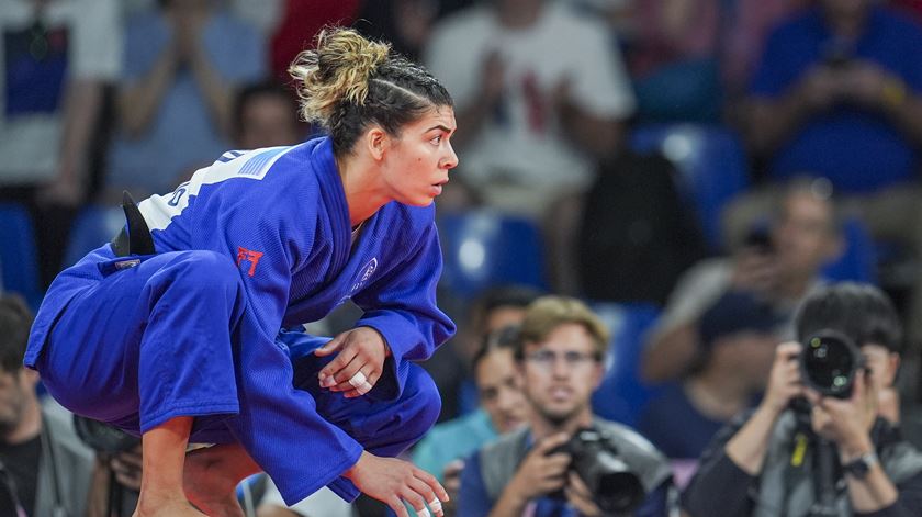 Judoca Patrícia Sampaio em destaque nos Jogos Olímpicos Paris 2024. Foto: Hugo Delgado/Lusa