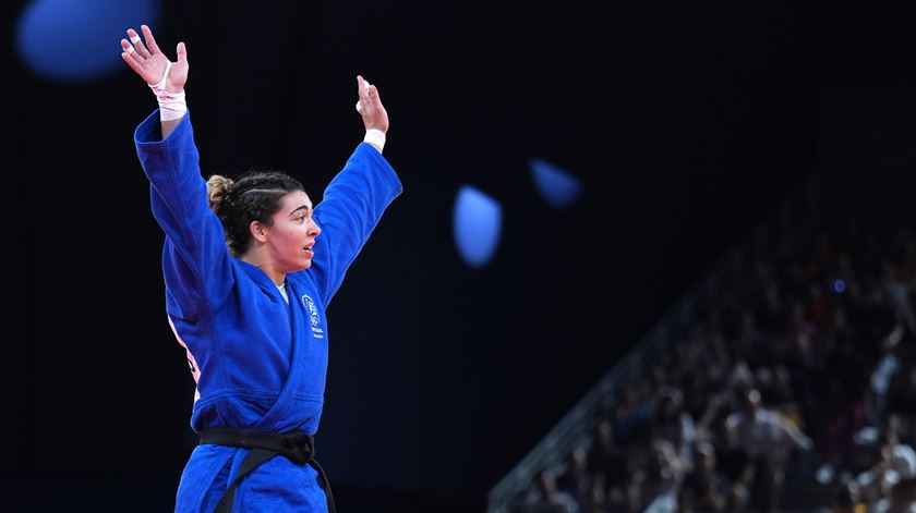 Patrícia Sampaio conquista medalha de bronze nos Jogos Olímpicos Paris 2024. Foto: Hugo Delgado/Lusa