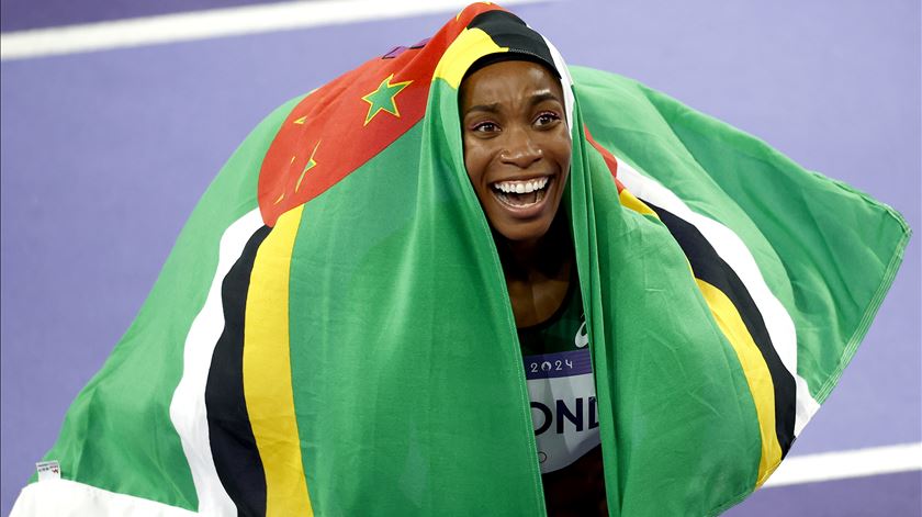 Thea Lafond, Jogos Olímpicos. Foto: Yoan Valat/EPA