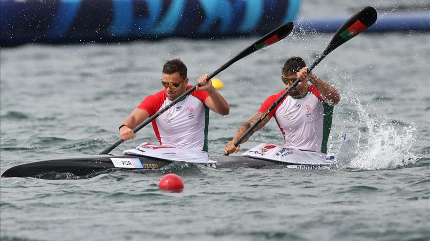 João Ribeiro e Messias Baptista vice-campeões em K2 500m