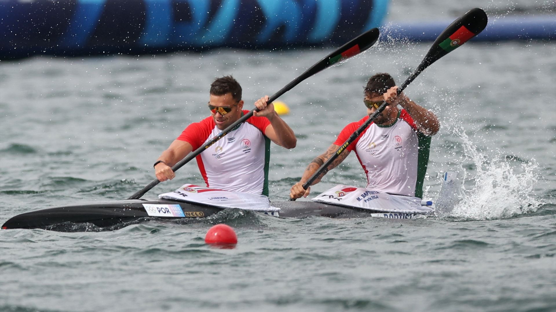 João Ribeiro e Messias Baptista vice-campeões em K2 500m