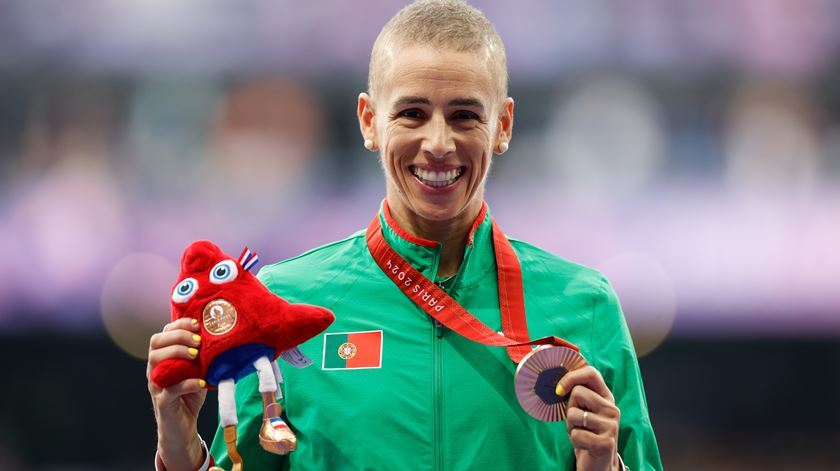 Carolina Duarte conquistou a sétima medalha para Portugal nos Jogos de Paris. Foto: António Pedro Santos/Lusa