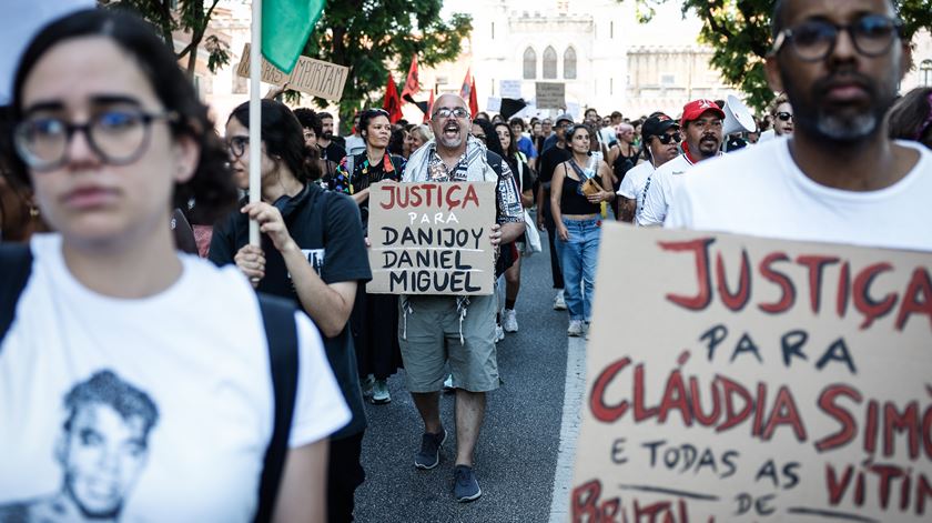 Cerca de 600 manifestantes exigem em Lisboa justiça contra violência policial