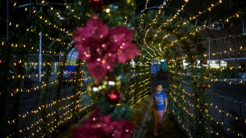 Fotogaleria. Natal chegou mais cedo e por decreto na Venezuela. Foto: Miguel Gutierrez/EPA