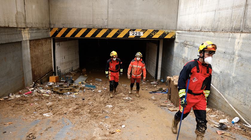 "Cenário em Valência é de grande destruição”, diz comandante da força portuguesa