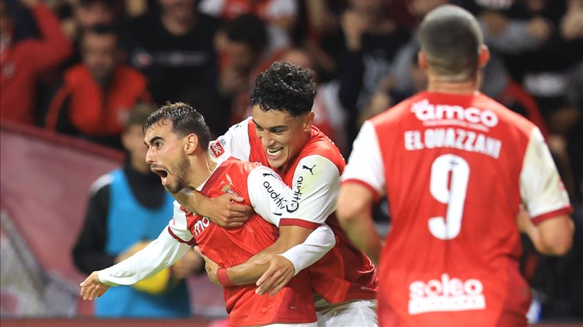 Ricardo Horta marca golo da vitória do Braga em jogo histórico