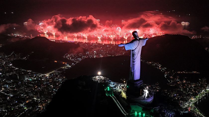 Rio de Janeiro Passagem de Ano 2025 Foto: Antonio Lacerda/EPA