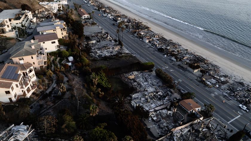 Wildfires in Los Angeles, California. Foto: Ted Soqui/EPA