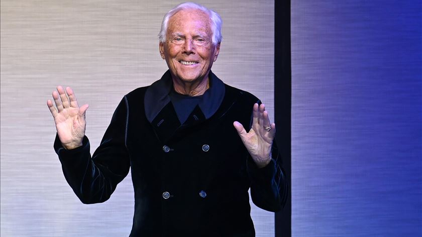 Morreu Giorgio Armani, estilista italiano e fundador da Armani
