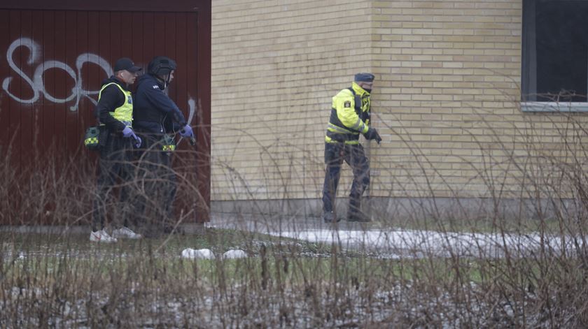 Several dead in central Sweden school shooting. Foto: Kicki Nilsson/EPA