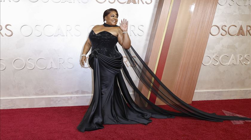 Da'Vine Joy Randolph, que no ano passado levou para casa o prémio de Melhor Atriz Secundária. Foto: Caroline Brehman/EPA