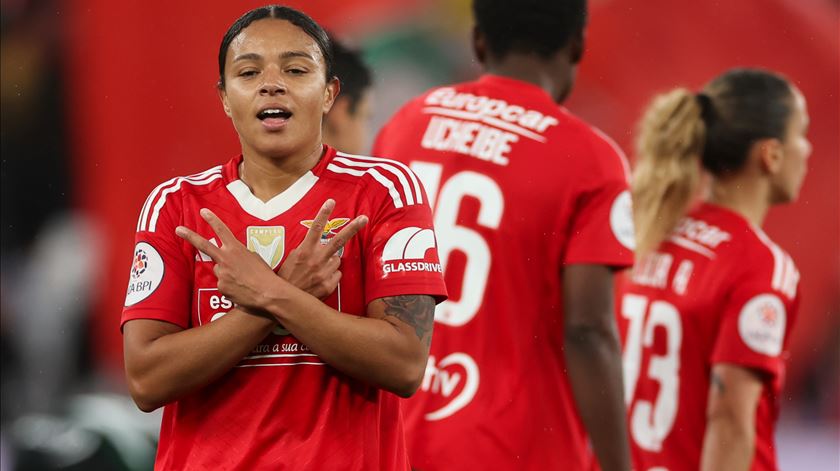 Marie Alidou. Benfica vs Sporting. Foto: António Cotrim/Lusa