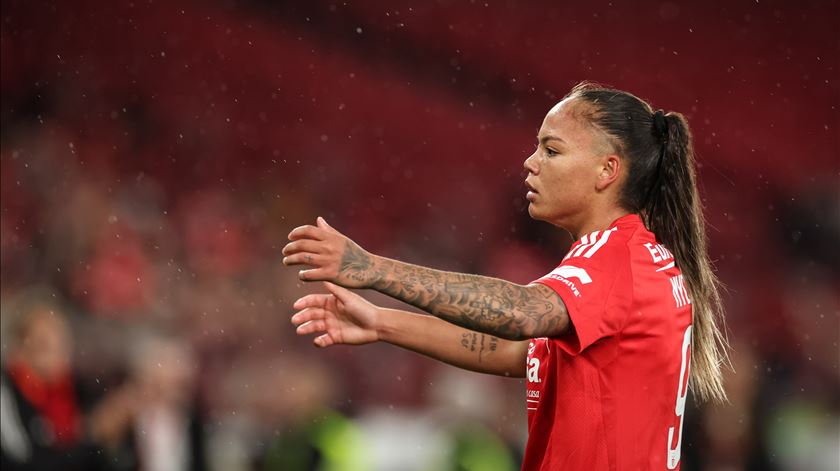 Nycole Raysla, Benfica vs Sporting. Foto: António Cotrim/Lusa