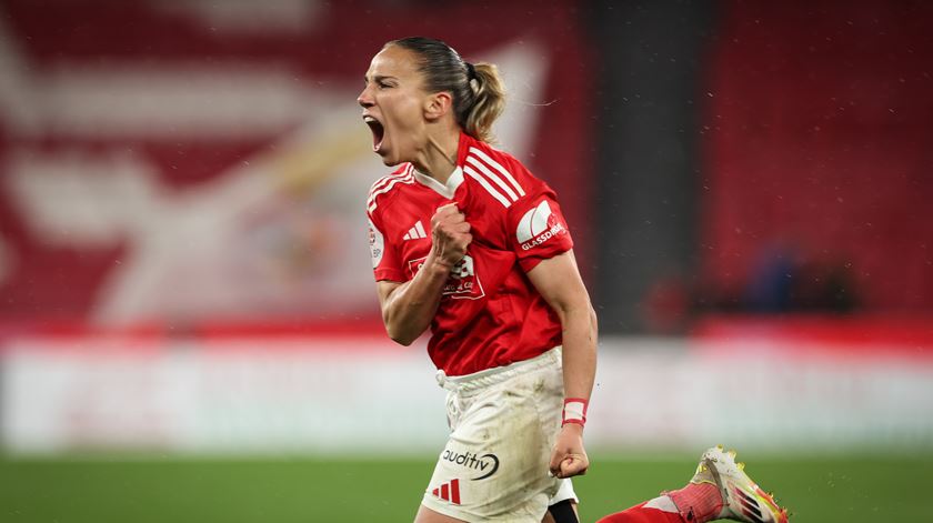 Lúcia Alves, Benfica vs Sporting. Foto: António Cotrim/Lusa