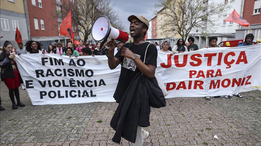 Marcha contra violência policial. “Hoje e sempre Odair presente”
