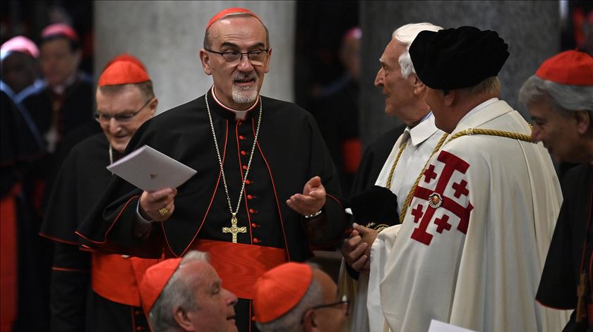 "Todos os dias o conflito entre israelitas e palestinianos traz novas vítimas", afirma o cardeal Pizzaballa. Foto: Riccardo Antimiani/EPA (arquivo)