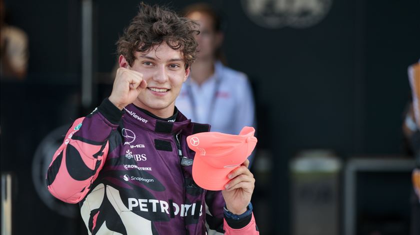 Histórico. Antonelli é o mais jovem de sempre a conseguir pole position