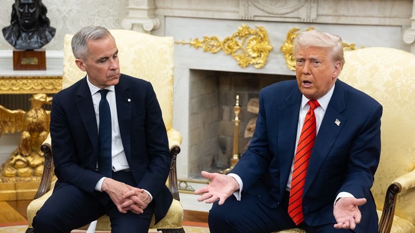 "Há alguns lugares que não estão à venda", diz Carney a Trump na Casa Branca