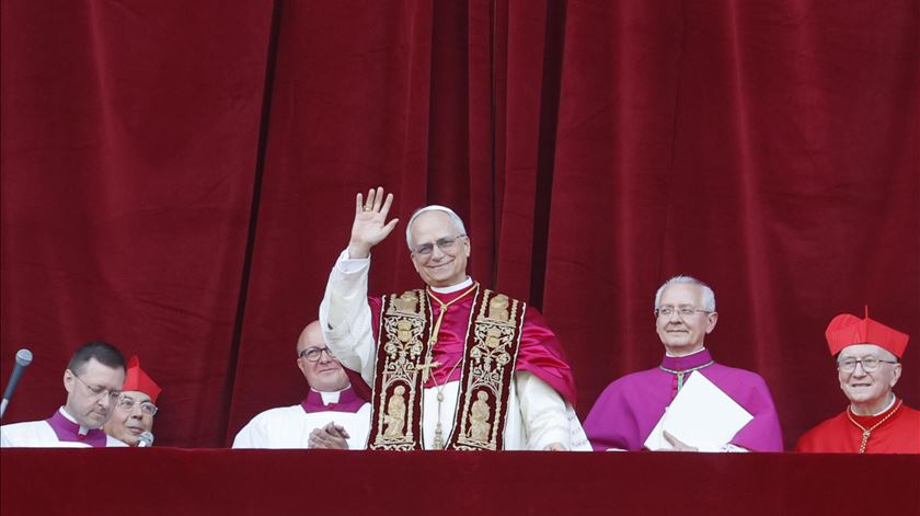 Cardeal norte-americano Robert Francis Prevost é o novo Papa Leão XIV. Foto: Fabio Frustaci/EPA Cardeal norte-americano Robert Francis Prevost é o novo Papa Leão XIV. Foto: Fabio Frustaci/EPA