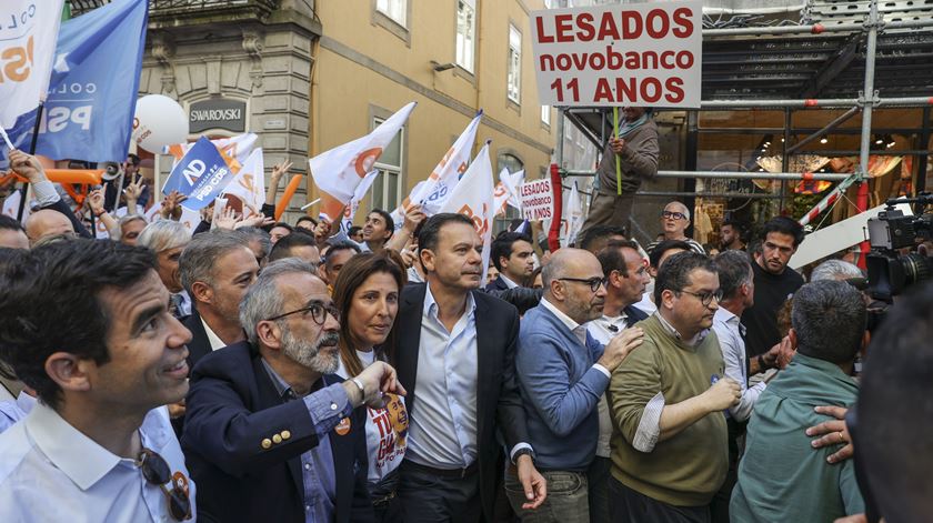 Polling. Anúncio abre a vantagem, o PS está mais próximo da chegada