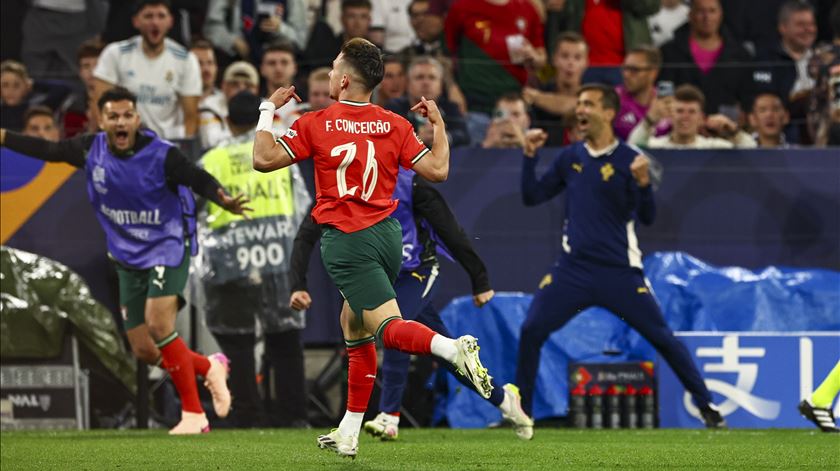 Francisco Conceição já sabe o que o pai lhe vai dizer. "Podia ter feito pelo menos mais um"