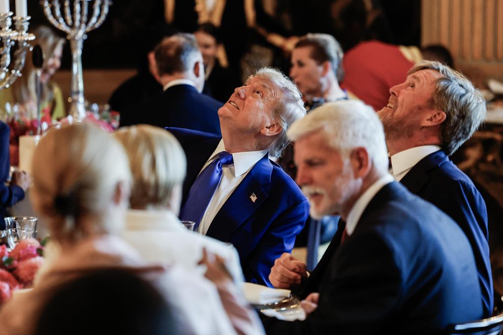 Diário de uma mensagem divulgada. Trump só chegou no fim, mas marcou o primeiro dia da NATO