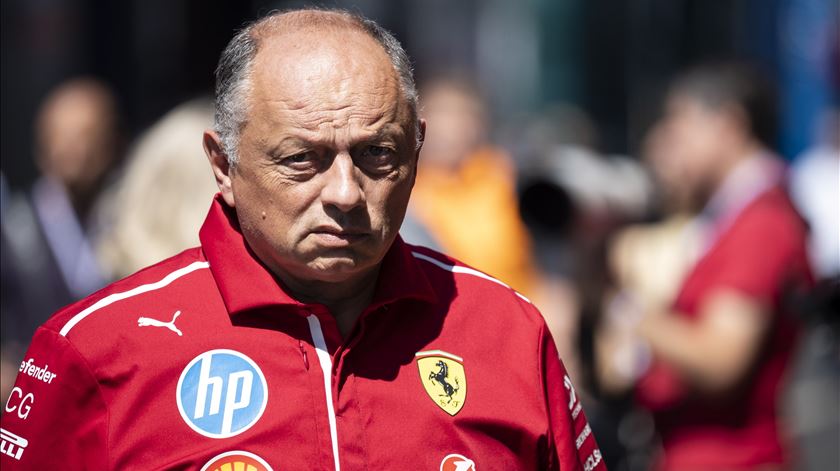 Chefe de equipa da Ferrari está sob observação hospitalar