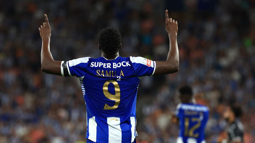 Samu. “Estou muito contente e o treinador está muito contente comigo