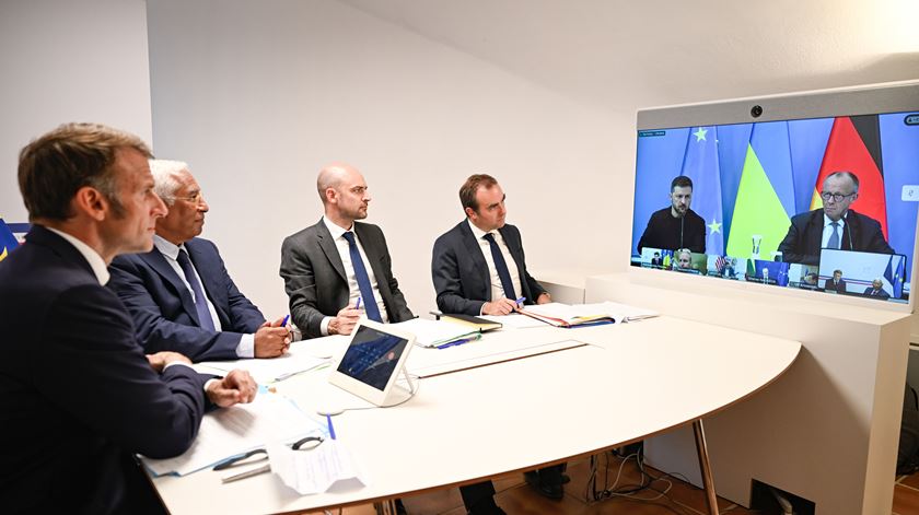 Aliados europeus defendem critérios para cessar-fogo