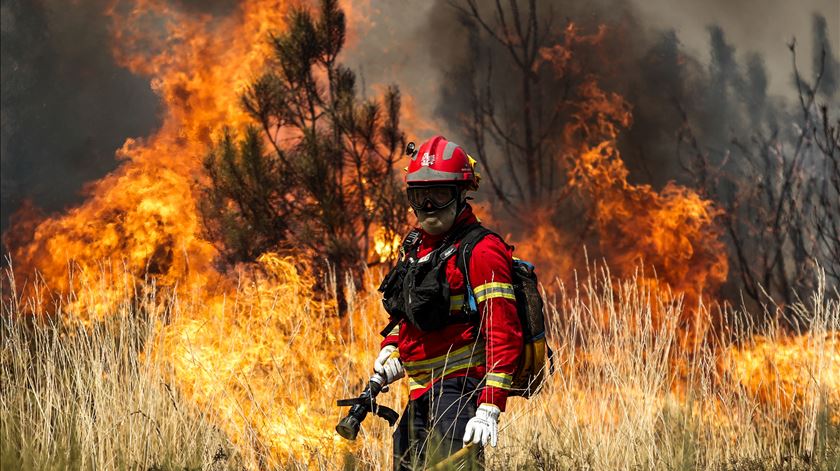 Presidente de Junta "abandonado" em Arganil por bombeiros "urbanos"