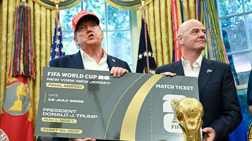 Trump já tem bilhete para a final do Mundial 2026