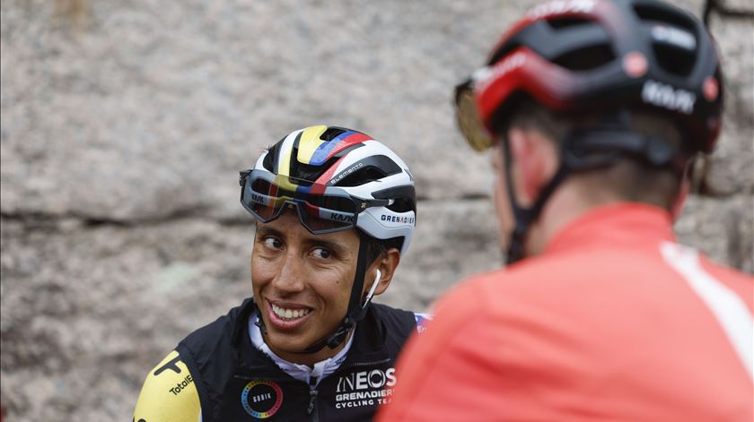 Egan Bernal (Ineos). Foto: Javier Lizon/EPA