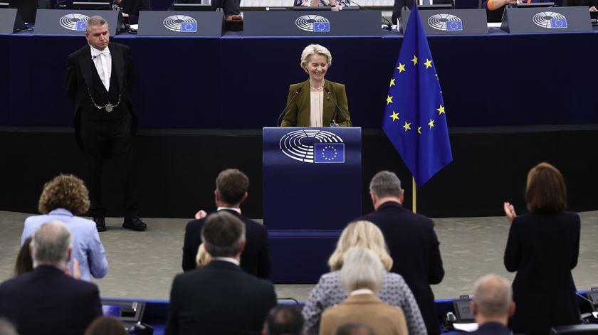 Discurso de von der Leyen mostra que "Europa trava um combate pelo futuro"