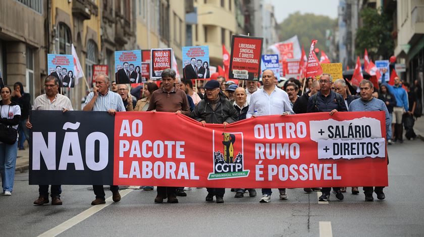 CGTP convoca manifestação contra o pacote laboral para 13 de janeiro