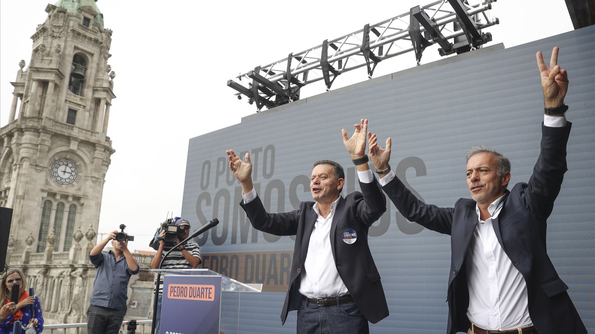 Pedro Duarte com vitória nas projeções para o Porto