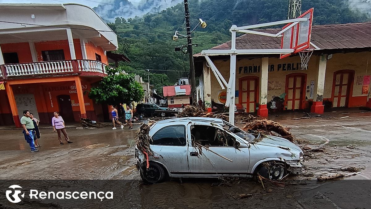 As cheias no México levaram a casa dos Velazquez: "Em minutos ficou tudo destruído"