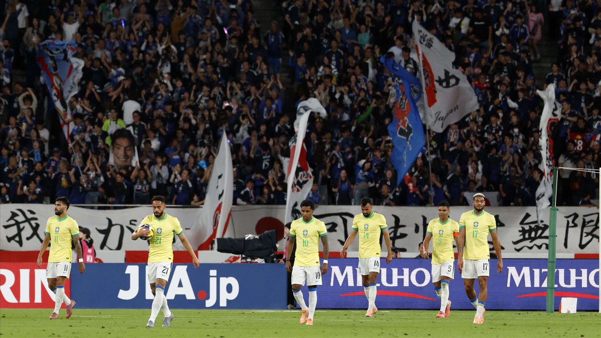 E o Brasil, agora de Ancelotti, desafinou pela primeira vez contra o Japão