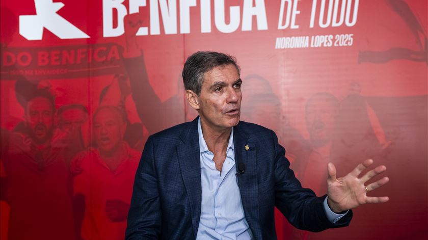 João Noronha Lopes. “Não se desiste e eu não desisto do Benfica”