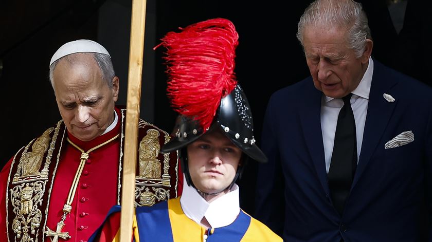 Papa recebe reis de Inglaterra com oração ecuménica