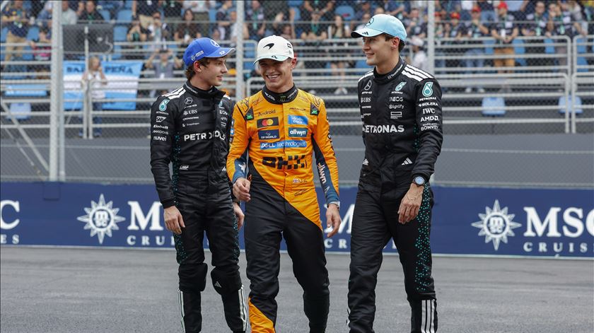 Lando Norris alarga vantagem no campeonato com vitória em sprint no Brasil. Piastri desiste