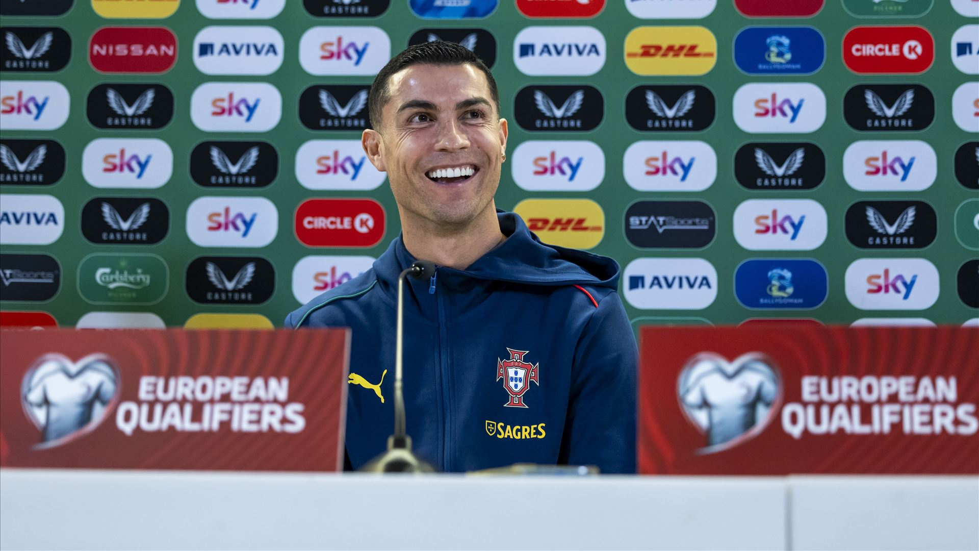 Cristiano Ronaldo dispensado da seleção nacional