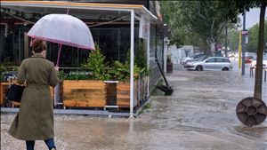Vem aí mais chuva. Depressão Leonardo chega esta terça-feira ao final do dia