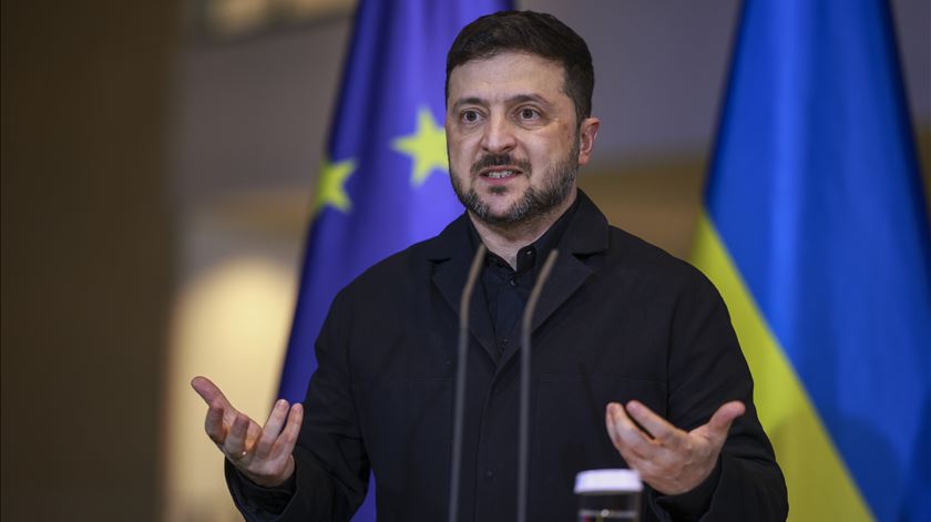 Zelensky quer usar ativos russos congelados pela UE "para resistir à agressão russa"